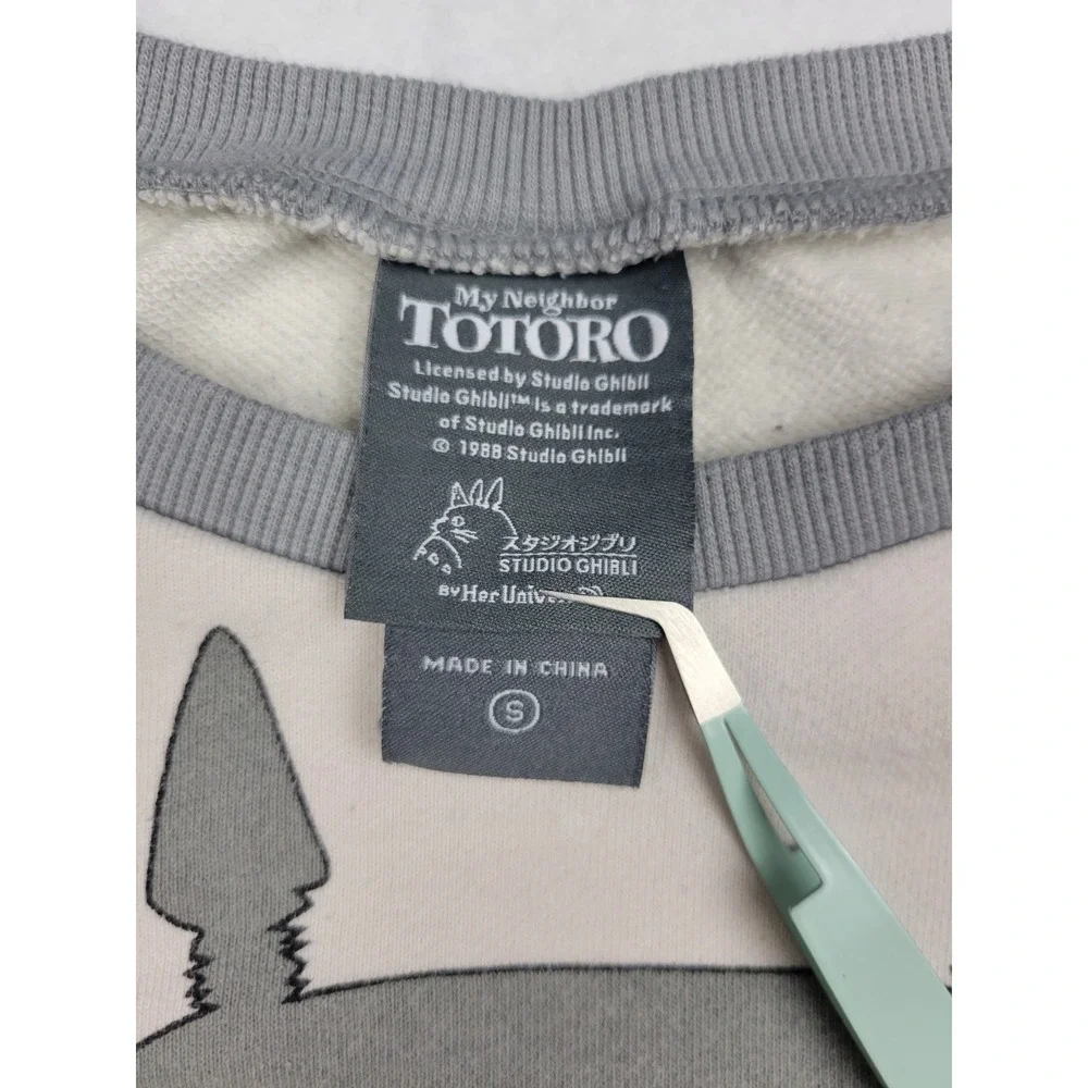 My Neighbor Totoro Studio Ghibli Miyazaki Anime Her Universe Sweatshirt Womens S